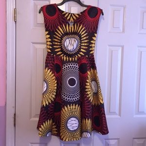 African Print Dress
